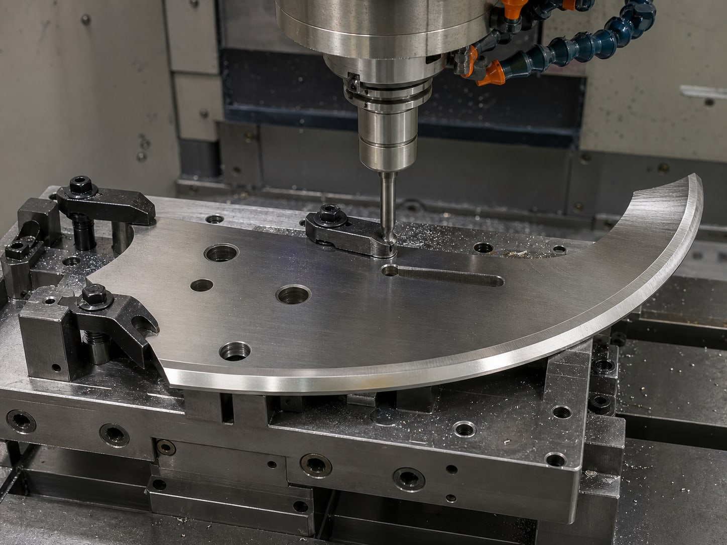 Lavorazione CNC per fori, asole e montaggio